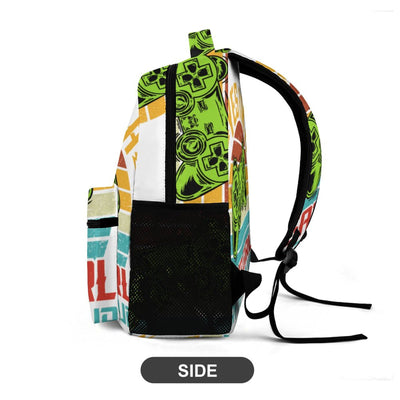 “Yes, I’m a Gamer Girl” Kids Backpack – Customizable & Perfect for School or Play! 🌈