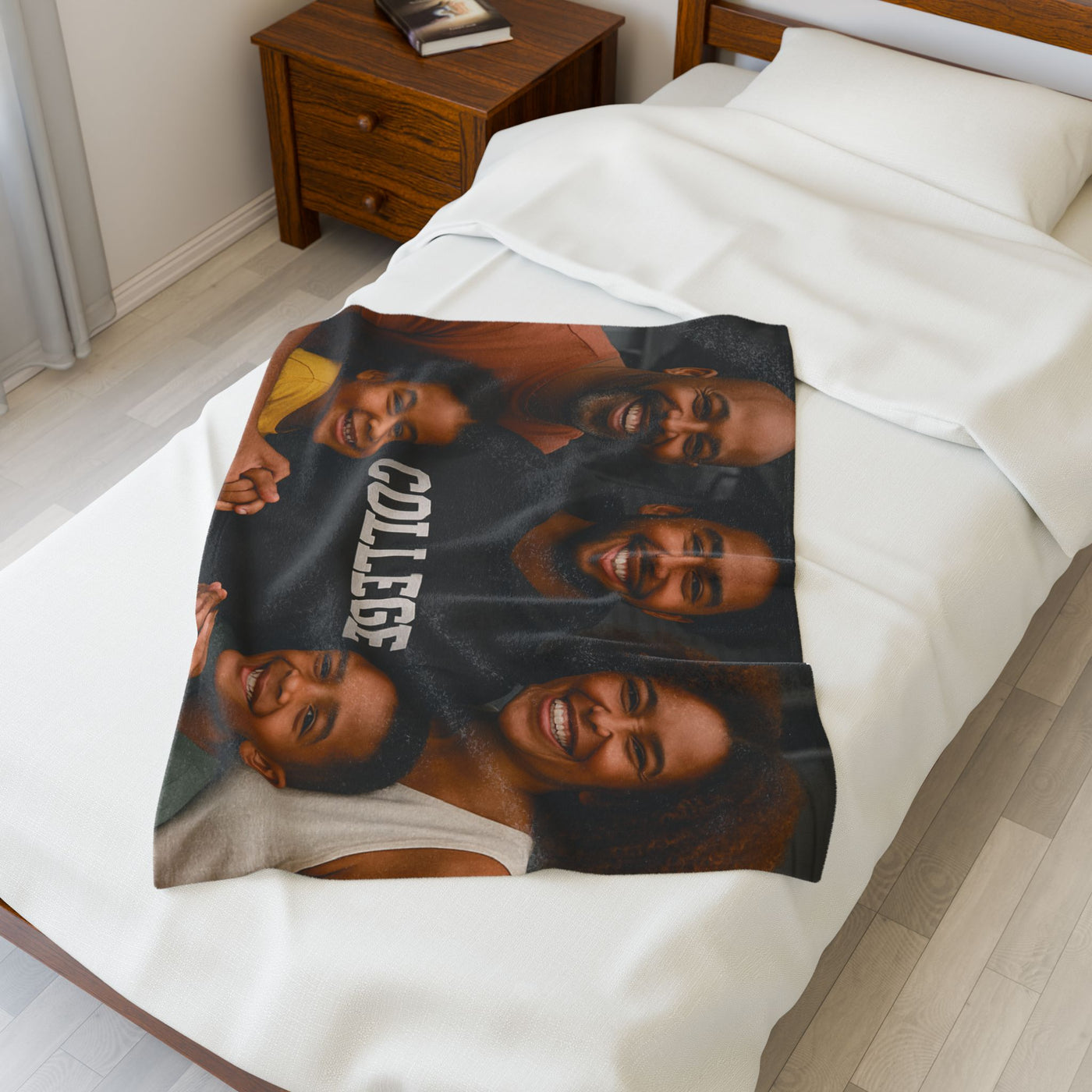 Custom Photo Blanket – A Warm Hug of Memories