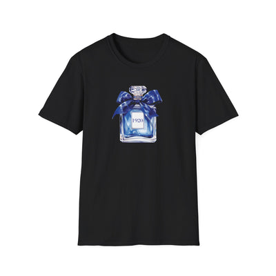 1920 Inspired Perfume Bottle T-Shirt | Chic Sorority-Inspired Tee for Everyday Wear