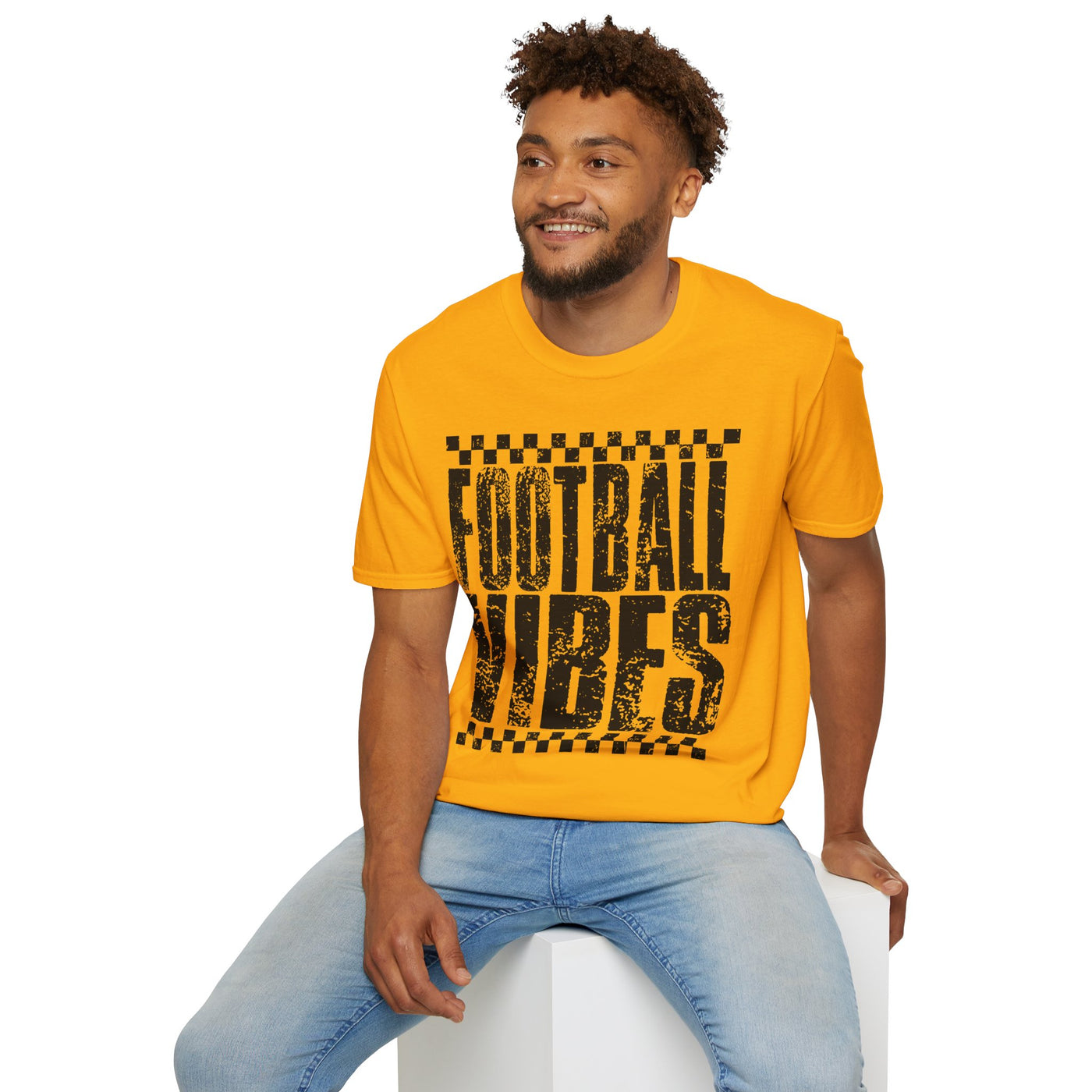 Game day outfit idea with Football Season shirt