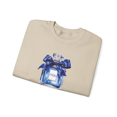 1920 Inspired Perfume Bottle Sweatshirt | Elegant Sorority-Inspired Fashion