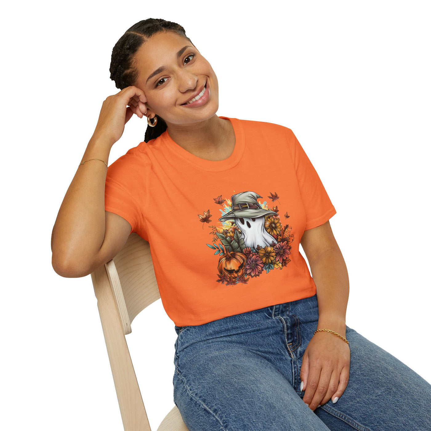 Fall Ghost Vibes Tee – Cozy, Cute & Fall-Ready