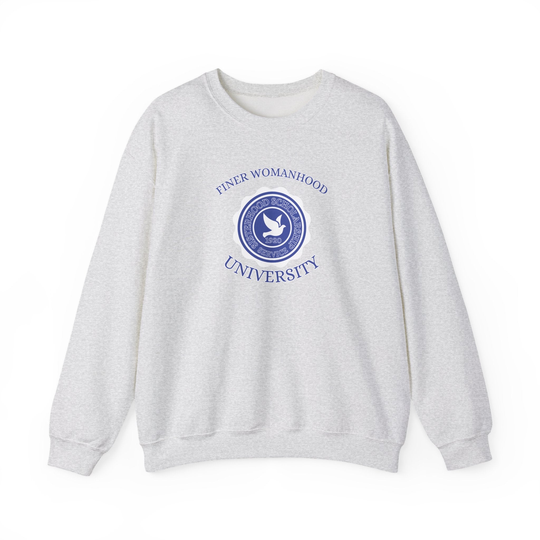 Finer Womanhood University Sweatshirt | Sophisticated Sorority-Inspired Streetwear