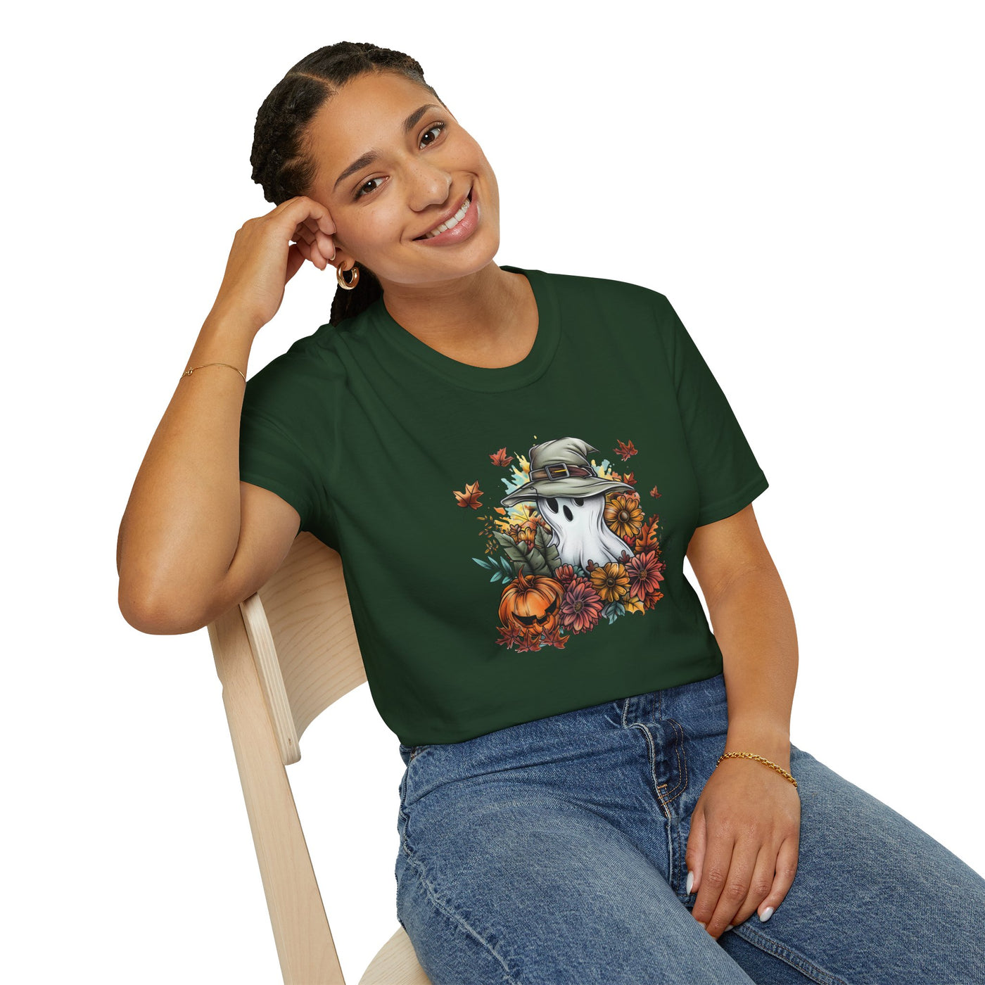 Fall Ghost Vibes Tee – Cozy, Cute & Fall-Ready