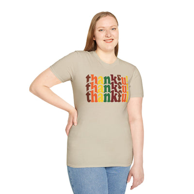Thankful Vibes Tee – Celebrate Gratitude in Style