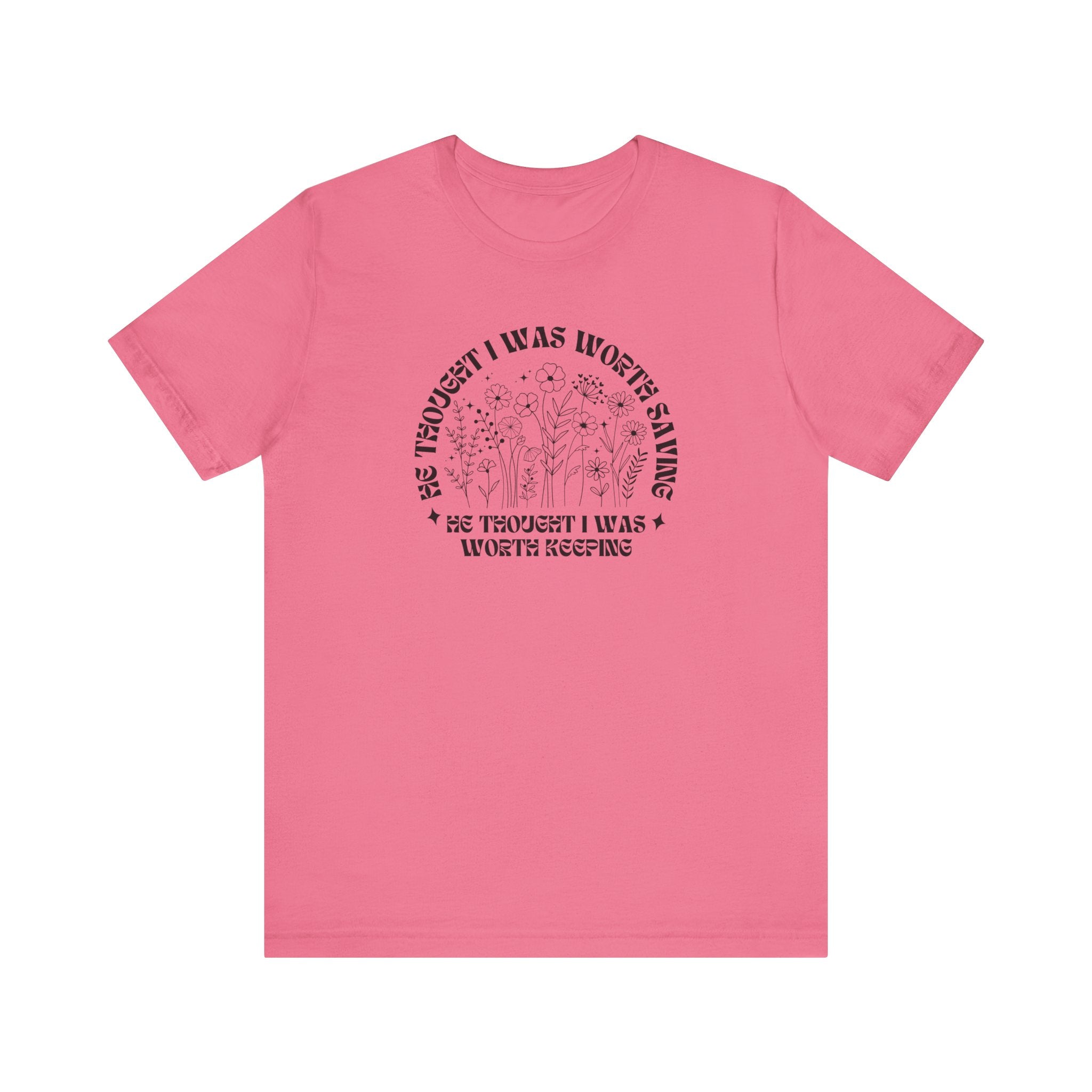 “He Thought I Was Worth Saving” Christian Faith T-Shirt – Inspirational Gospel Apparel