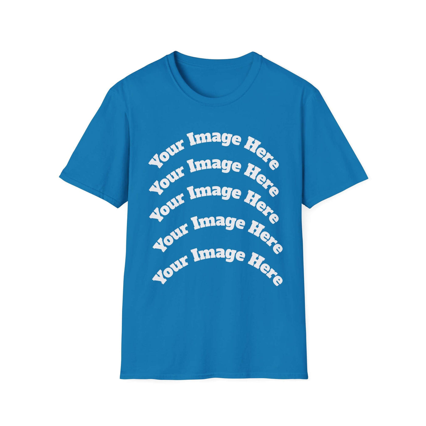 Customizable Blank T-Shirt – Upload Your Design