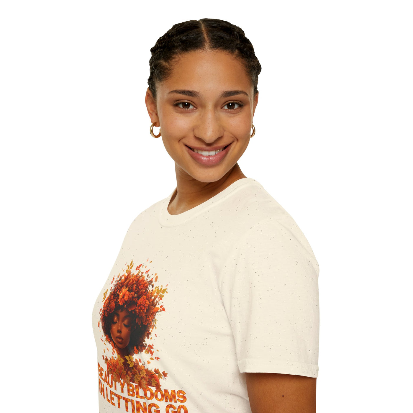 🍂 Beauty Blooms in Letting Go Fall-Inspired T-Shirt – Embrace the Season