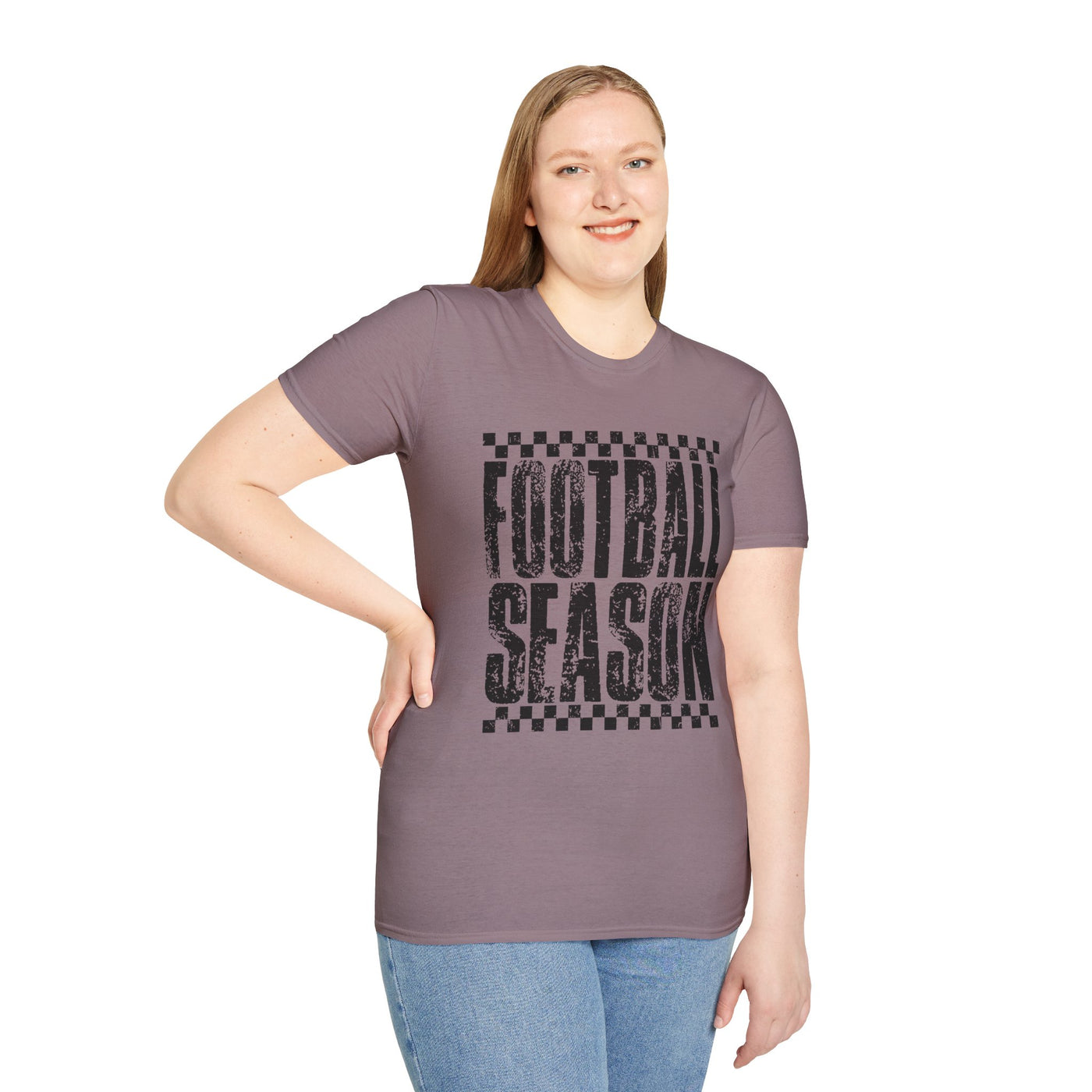 Game day outfit idea with Football Season shirt