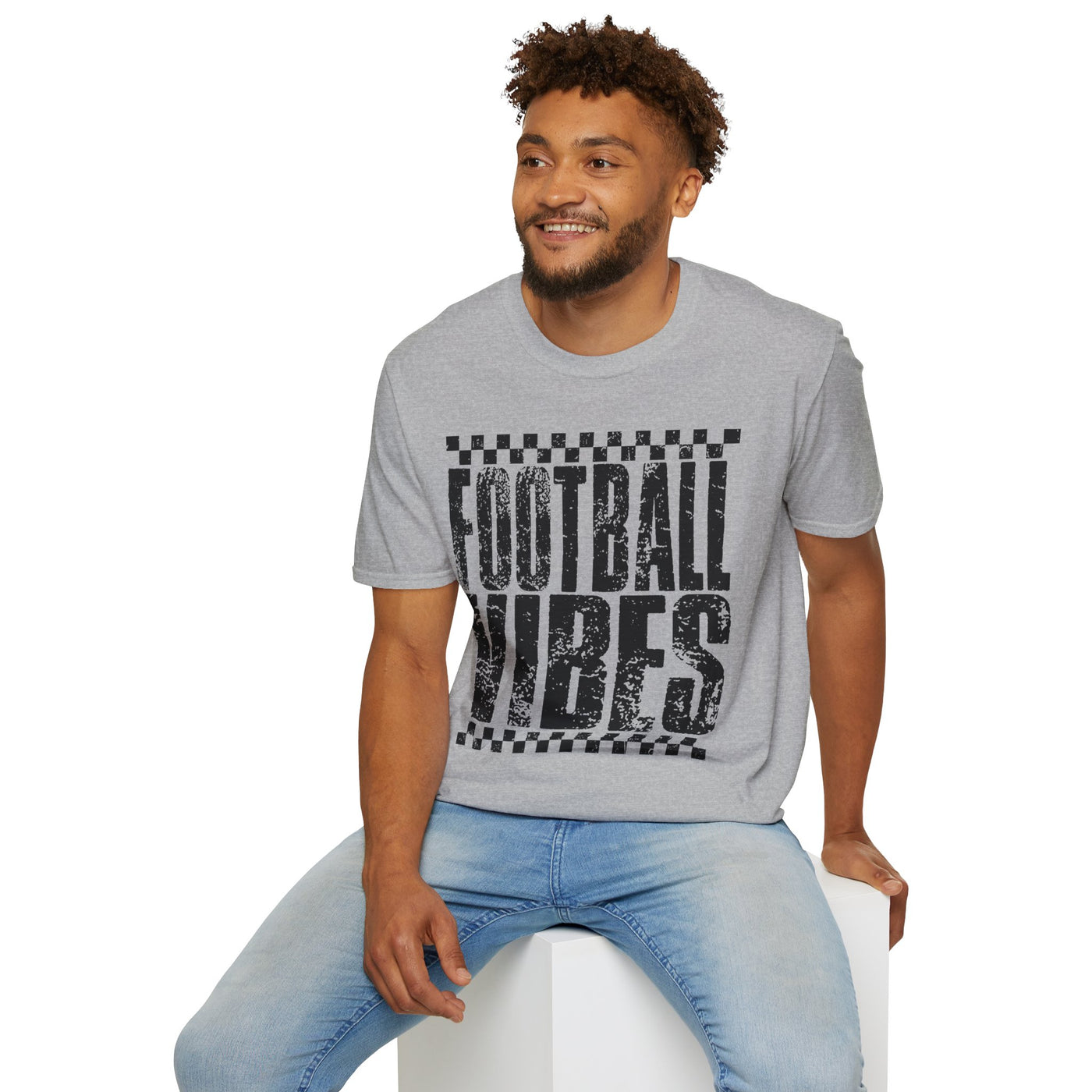 Game day outfit idea with Football Season shirt