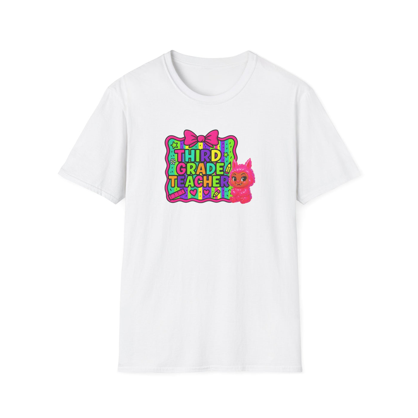3rd Grade Teacher Tee – Vibrant Back to School Shirt for Educators