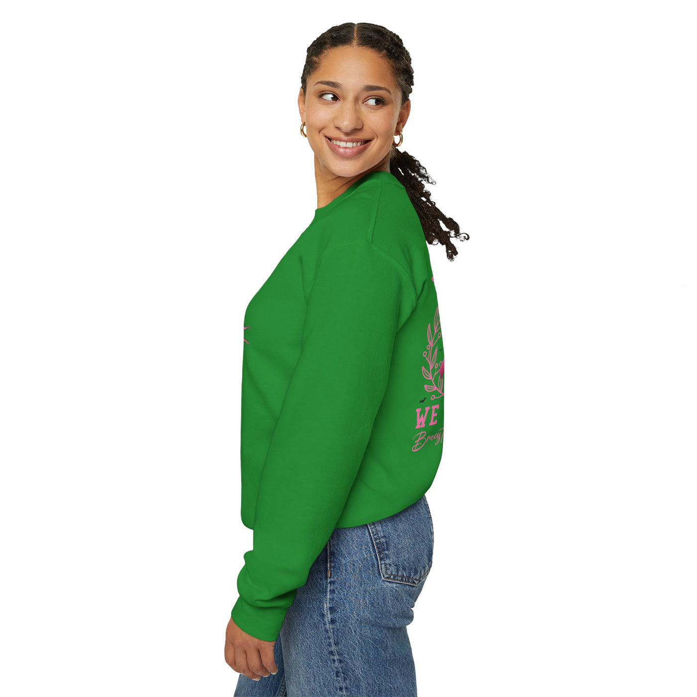 Breast Cancer Awareness Halloween Sweatshirt