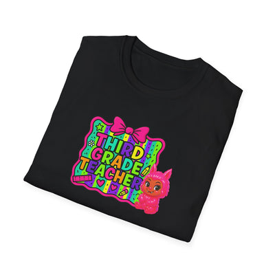 3rd Grade Teacher Tee – Vibrant Back to School Shirt for Educators