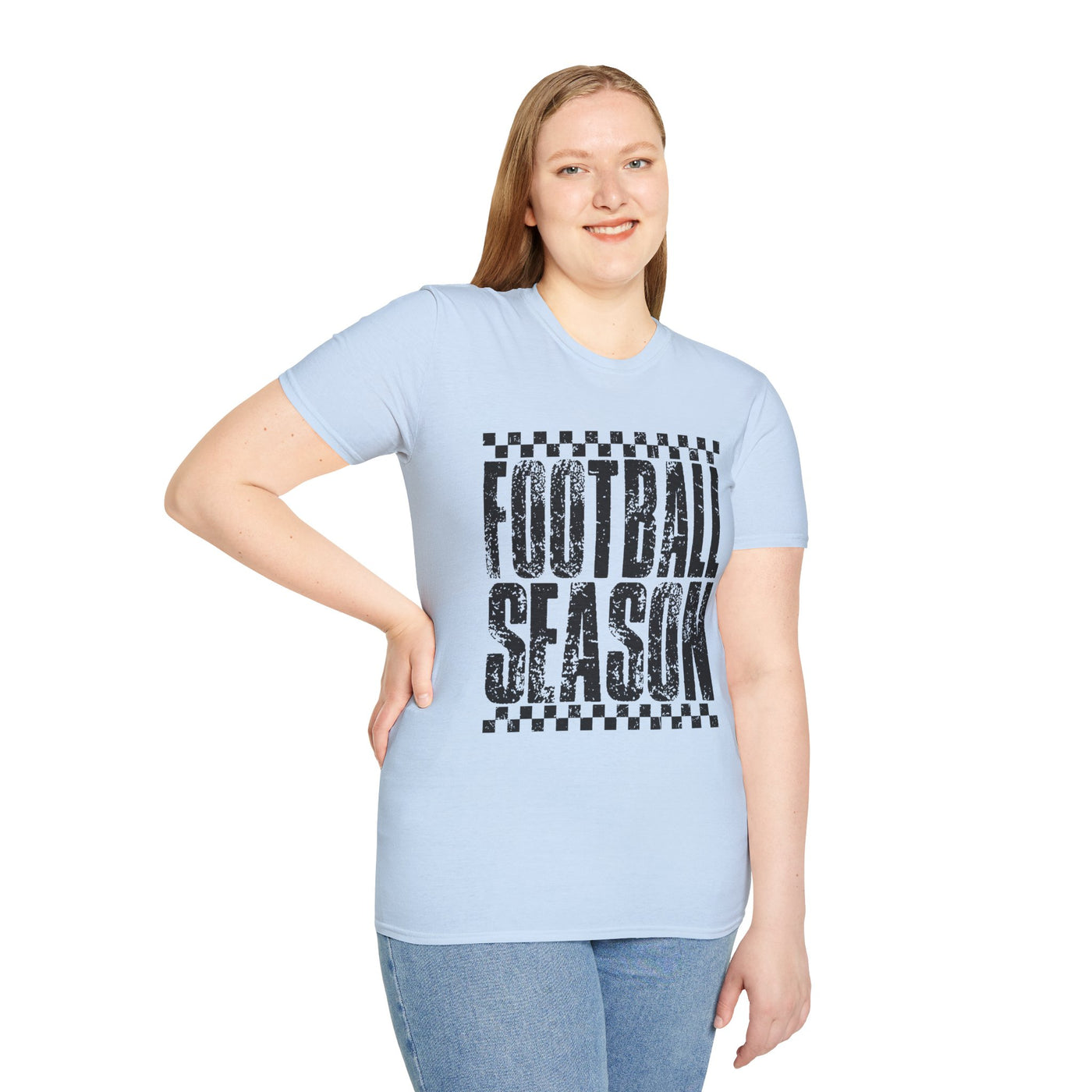Game day outfit idea with Football Season shirt