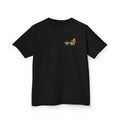 Black Kids Tee featuring fun graphic design, perfect for back-to-school and motivating young learners.