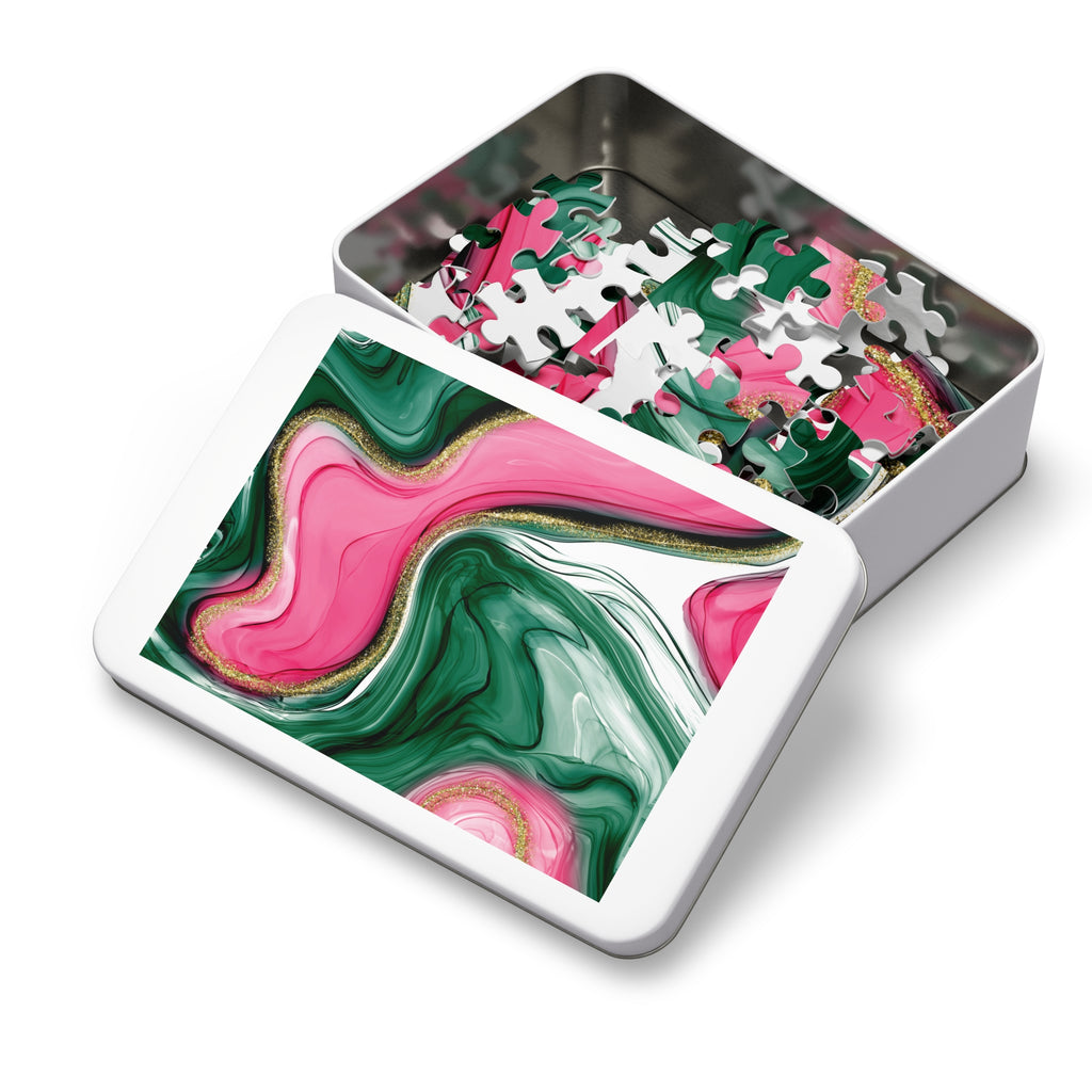 Custom Photo Jigsaw Puzzle – 110, 252 or 500 Pieces (Tin Included)