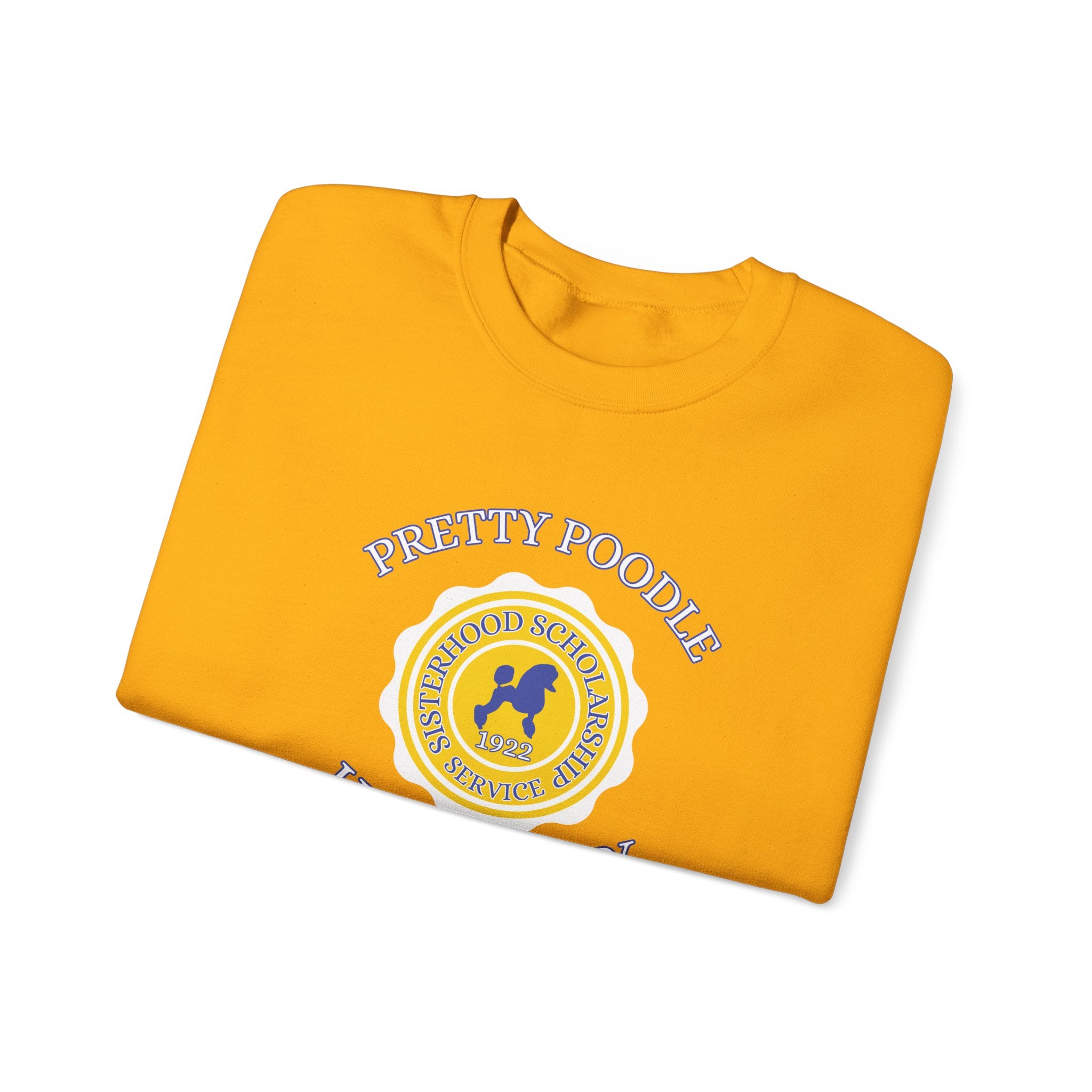 Pretty Poodle University Sweatshirt | Bold Sorority-Inspired Fall Fashion