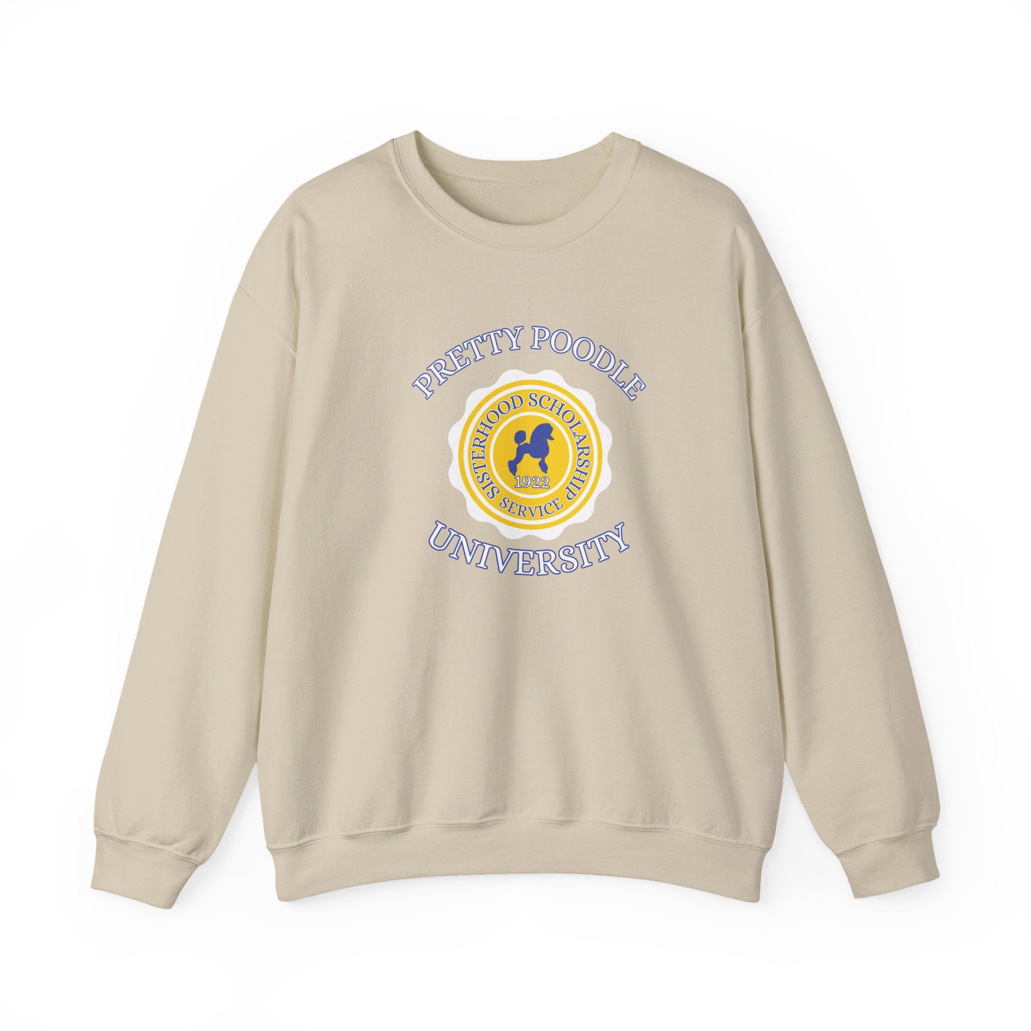Pretty Poodle University Sweatshirt | Bold Sorority-Inspired Fall Fashion