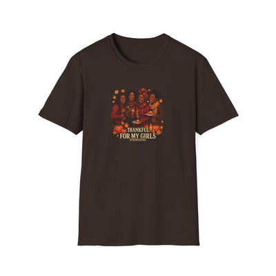 Thankful For My Girls T-Shirt | Friendsgiving & Thanksgiving Celebration Tee