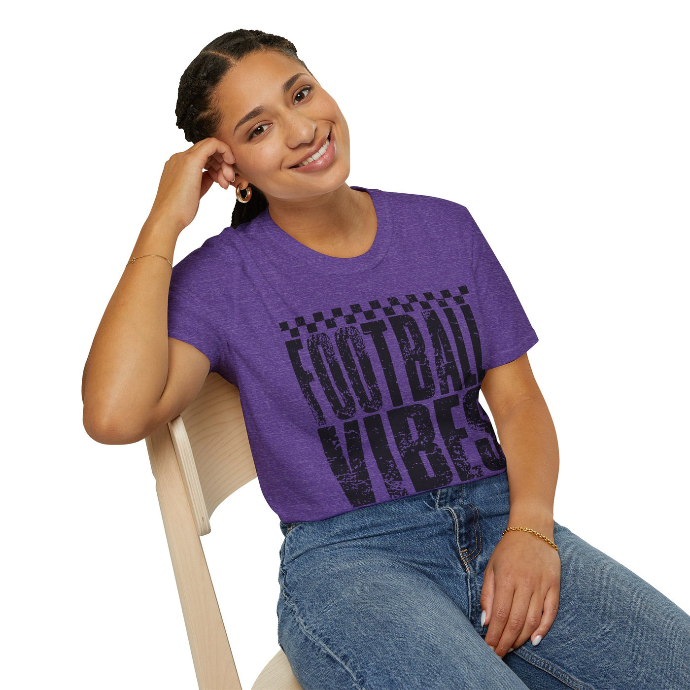 Game day outfit idea with Football Season shirt