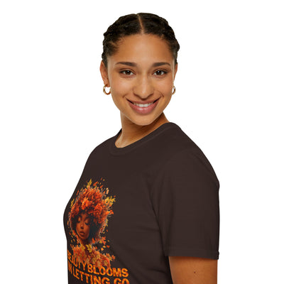 🍂 Beauty Blooms in Letting Go Fall-Inspired T-Shirt – Embrace the Season