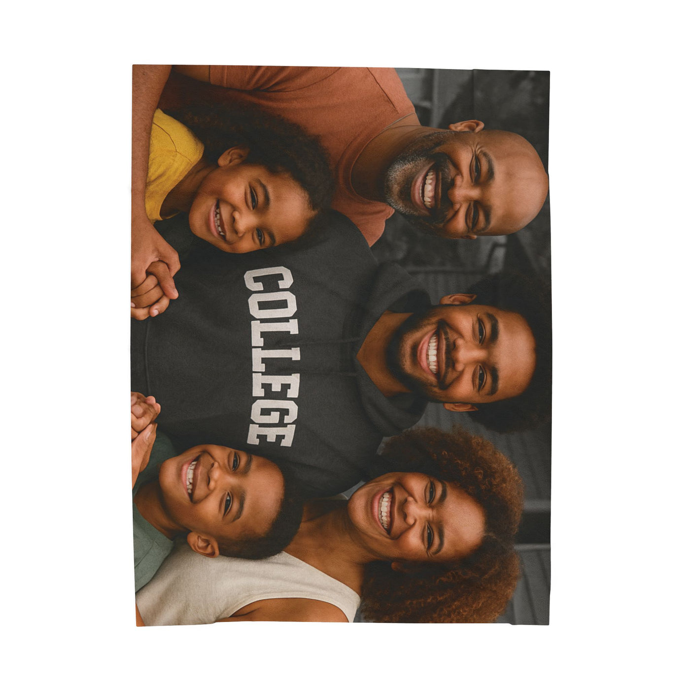 Custom Photo Blanket – A Warm Hug of Memories