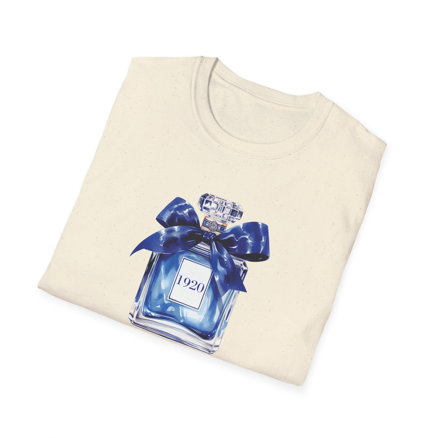 1920 Inspired Perfume Bottle T-Shirt | Chic Sorority-Inspired Tee for Everyday Wear