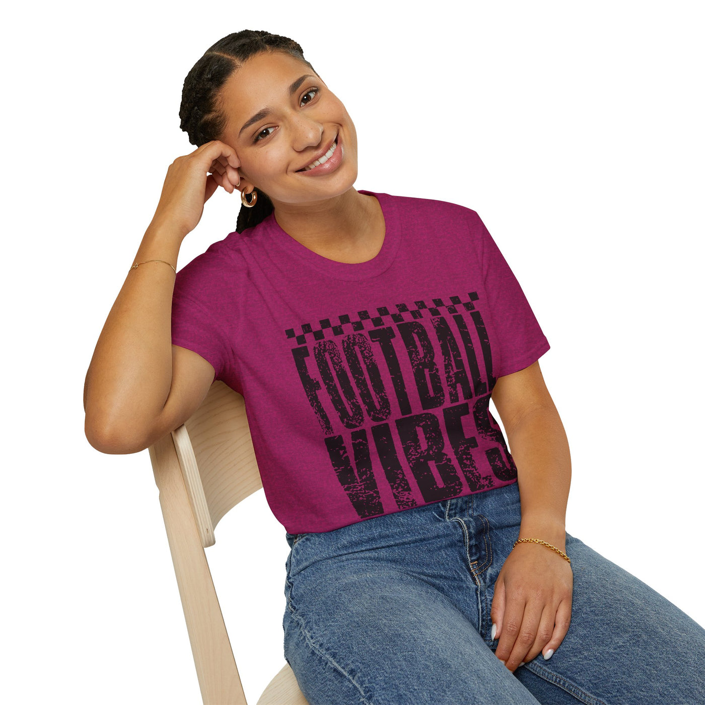 Game day outfit idea with Football Season shirt