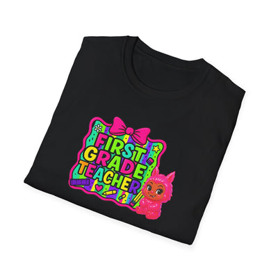 First Grade Teacher Back-to-School Tee – Bright, Bold & Ready to Teach!