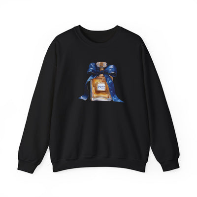 1922 Inspired Perfume Bottle Sweatshirt | Chic Sorority-Inspired Fall Fashion