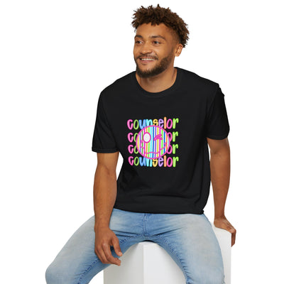 Winking Counselor Tee – Bright, Fun, & Full of Positive Vibes for School Counselors! 😊✨