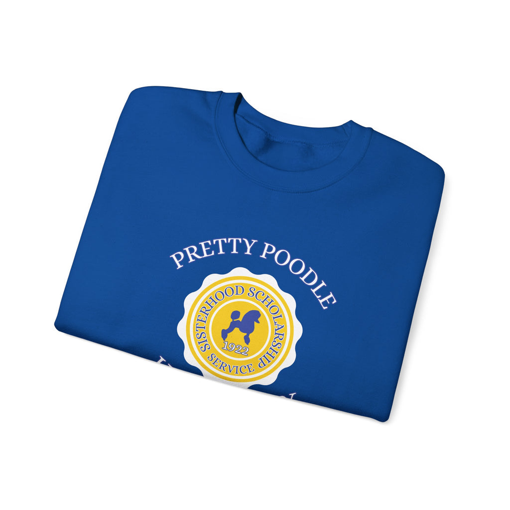 Pretty Poodle University Sweatshirt | Bold Sorority-Inspired Fall Fashion