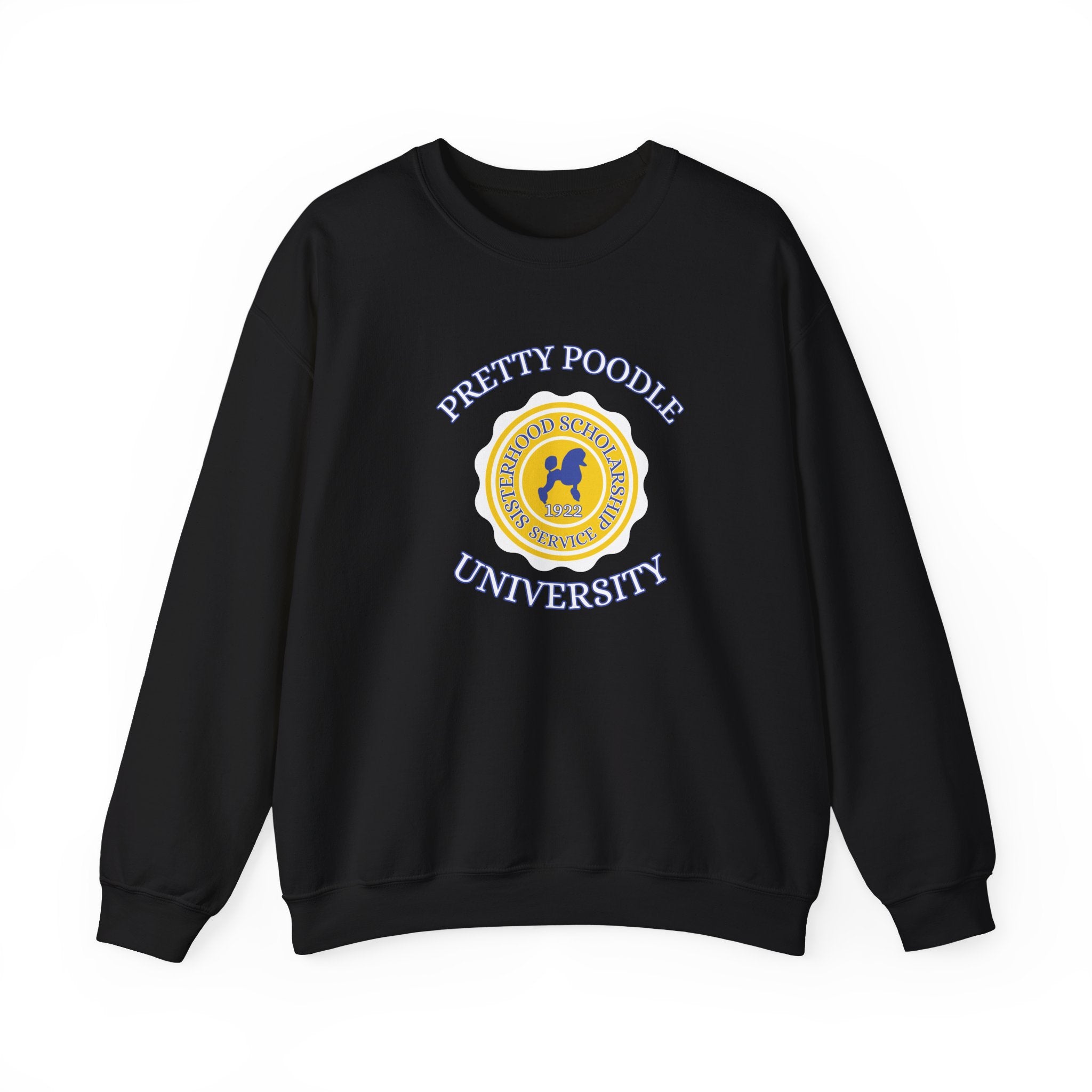 Pretty Poodle University Sweatshirt | Bold Sorority-Inspired Fall Fashion