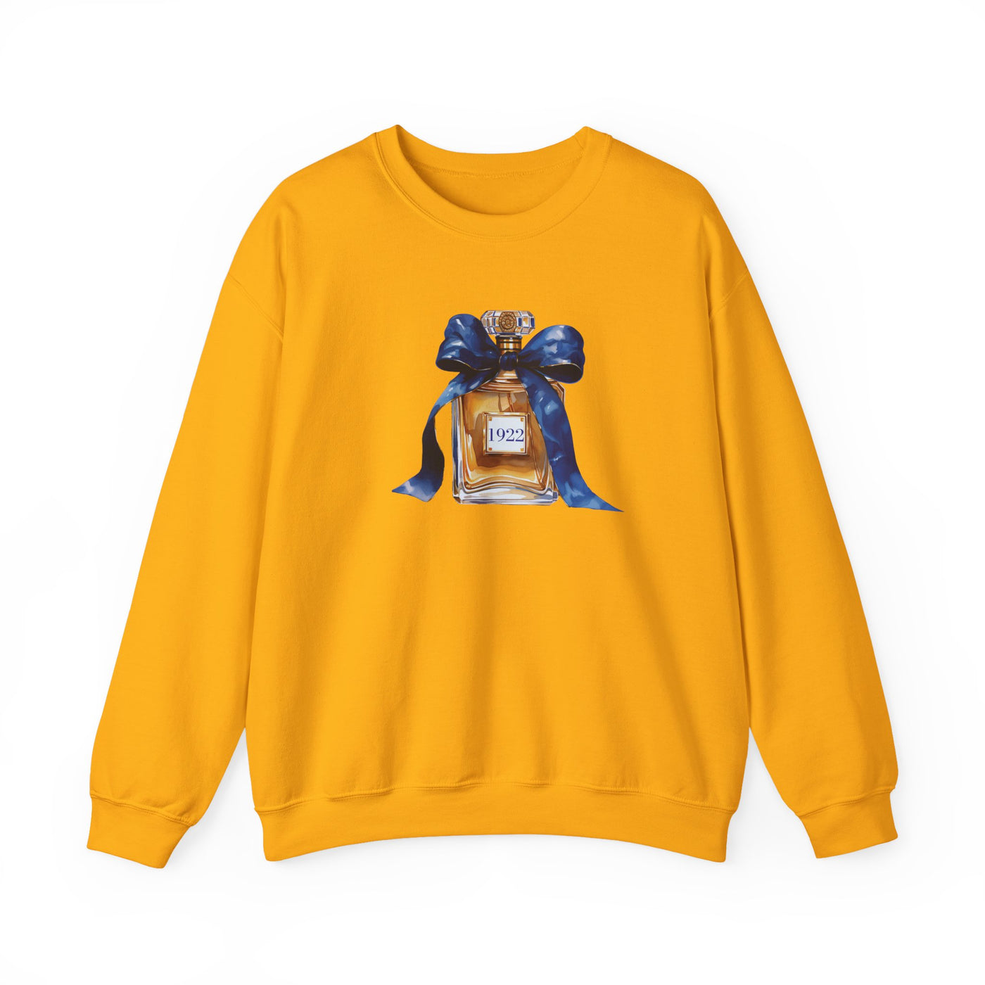 1922 Inspired Perfume Bottle Sweatshirt | Chic Sorority-Inspired Fall Fashion