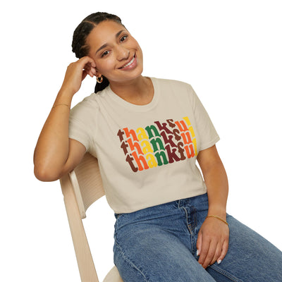 Thankful Vibes Tee – Celebrate Gratitude in Style