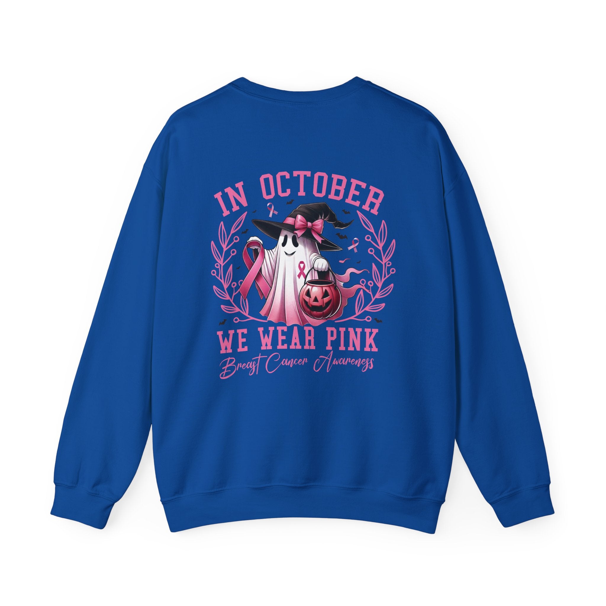 Breast Cancer Awareness Halloween Sweatshirt