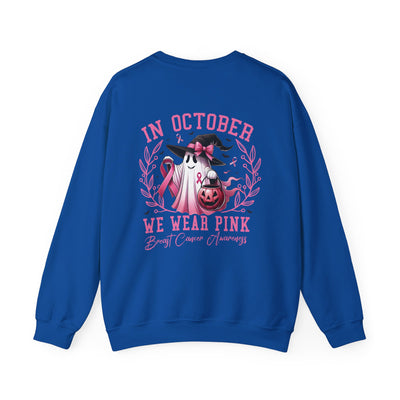 Breast Cancer Awareness Halloween Sweatshirt