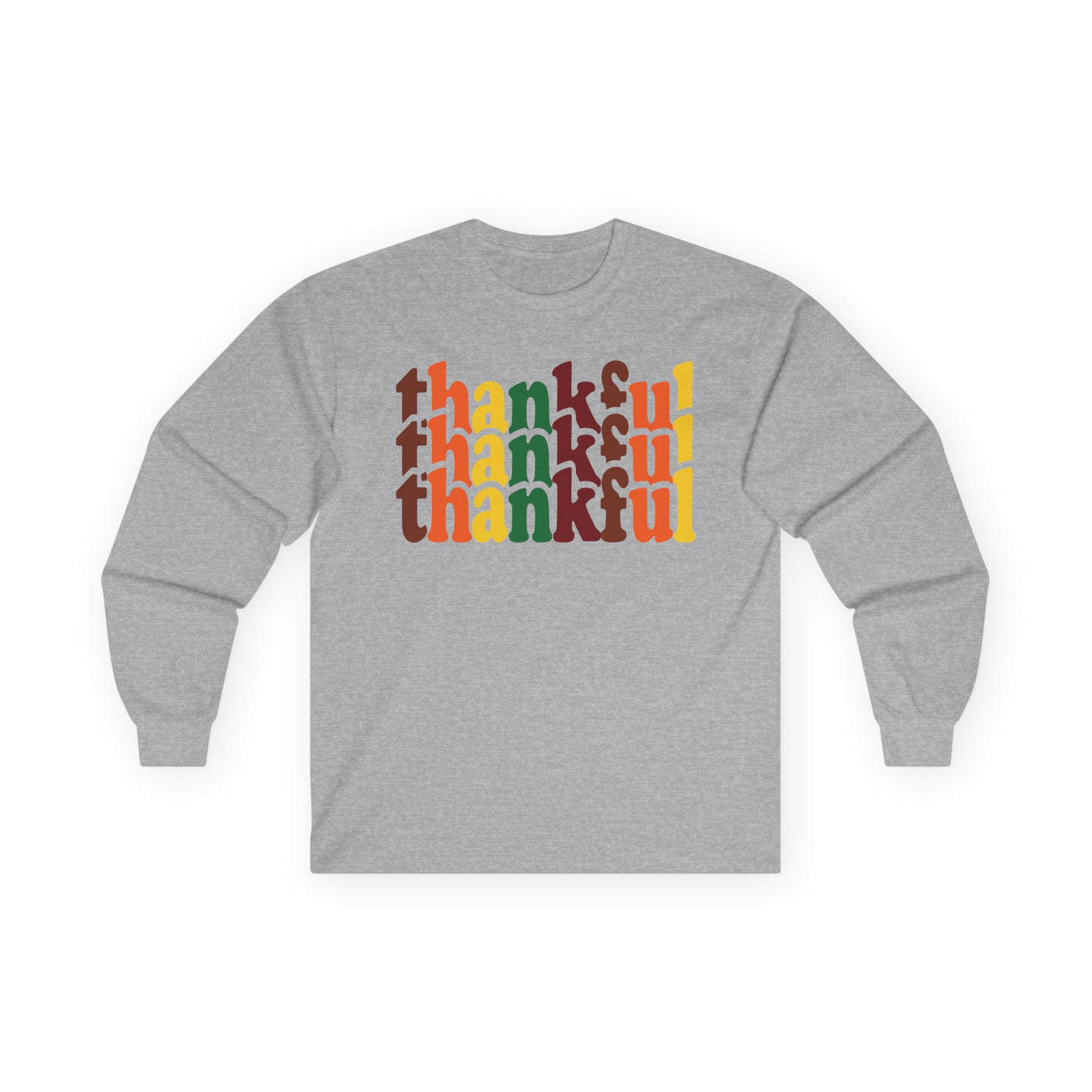 Thankful Long Sleeve Shirt – Cozy Fall Essential for Grateful Hearts
