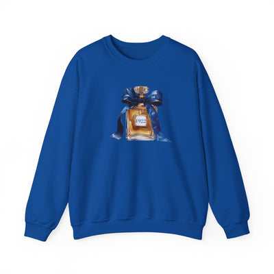 1922 Inspired Perfume Bottle Sweatshirt | Chic Sorority-Inspired Fall Fashion