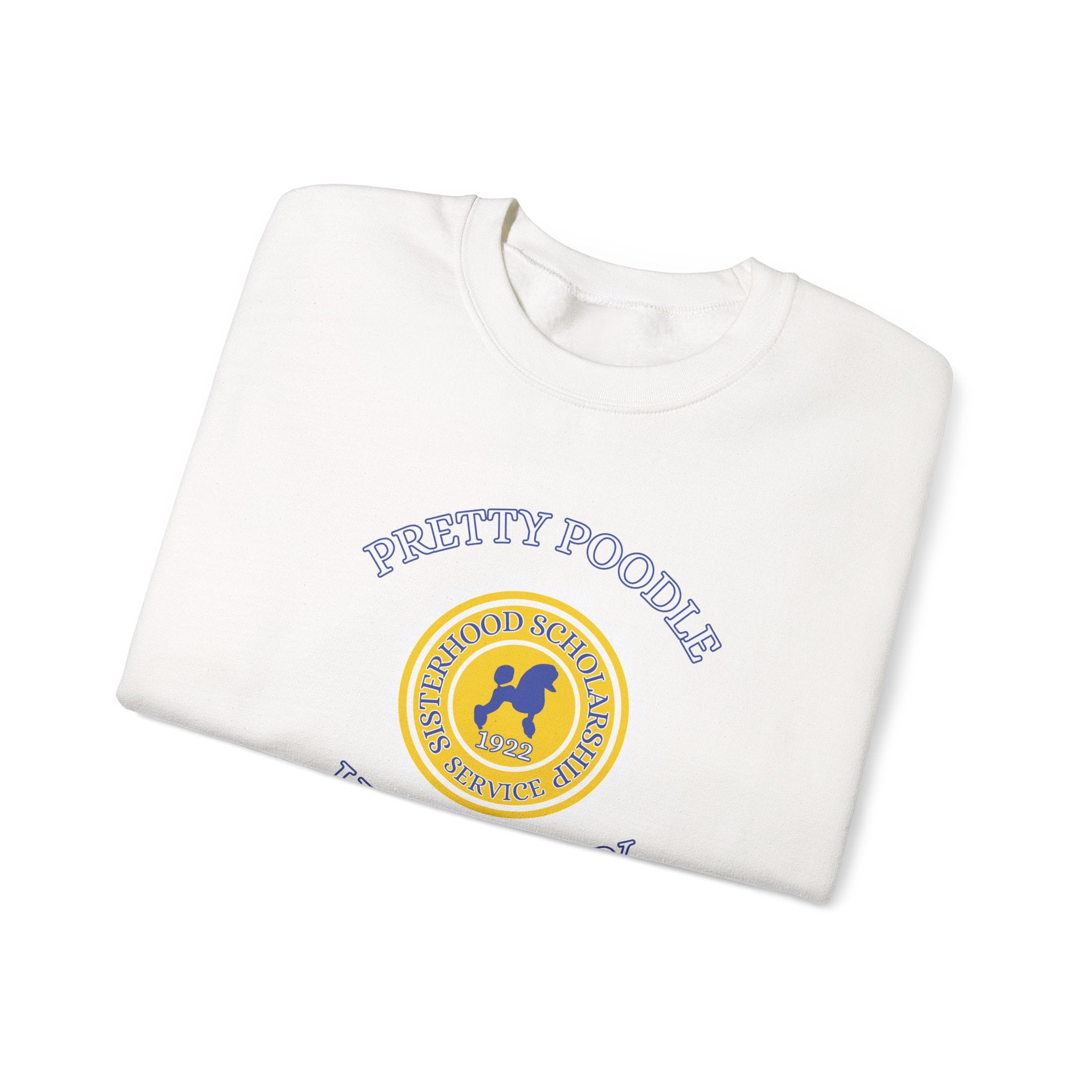 Pretty Poodle University Sweatshirt | Bold Sorority-Inspired Fall Fashion