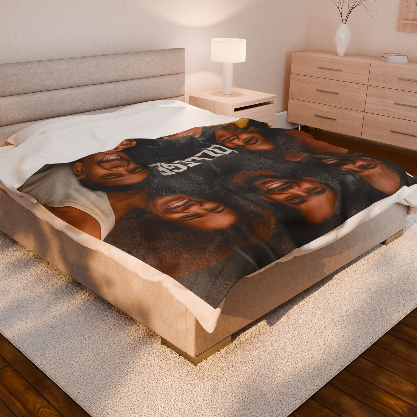 Custom Photo Blanket – A Warm Hug of Memories