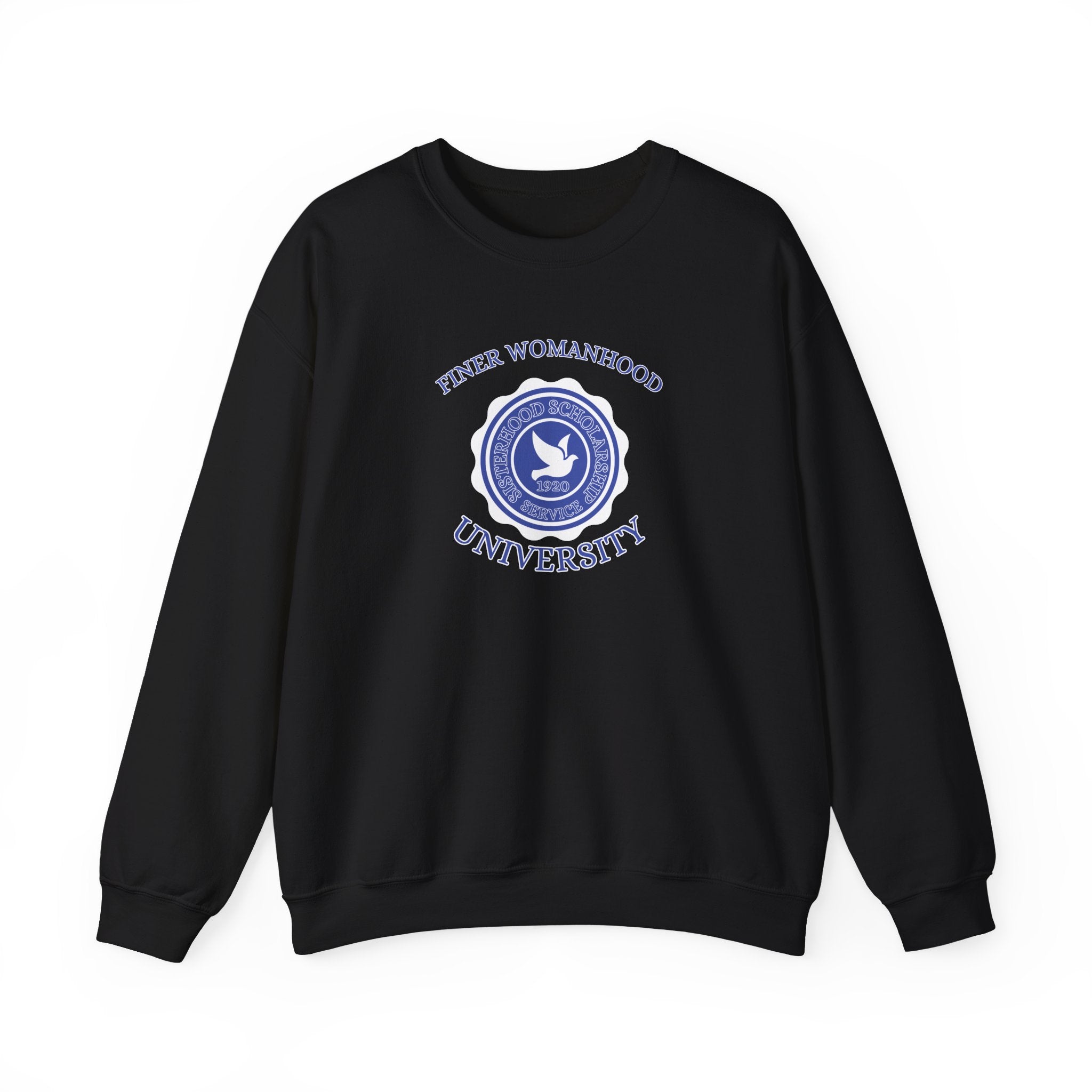 Finer Womanhood University Sweatshirt | Sophisticated Sorority-Inspired Streetwear