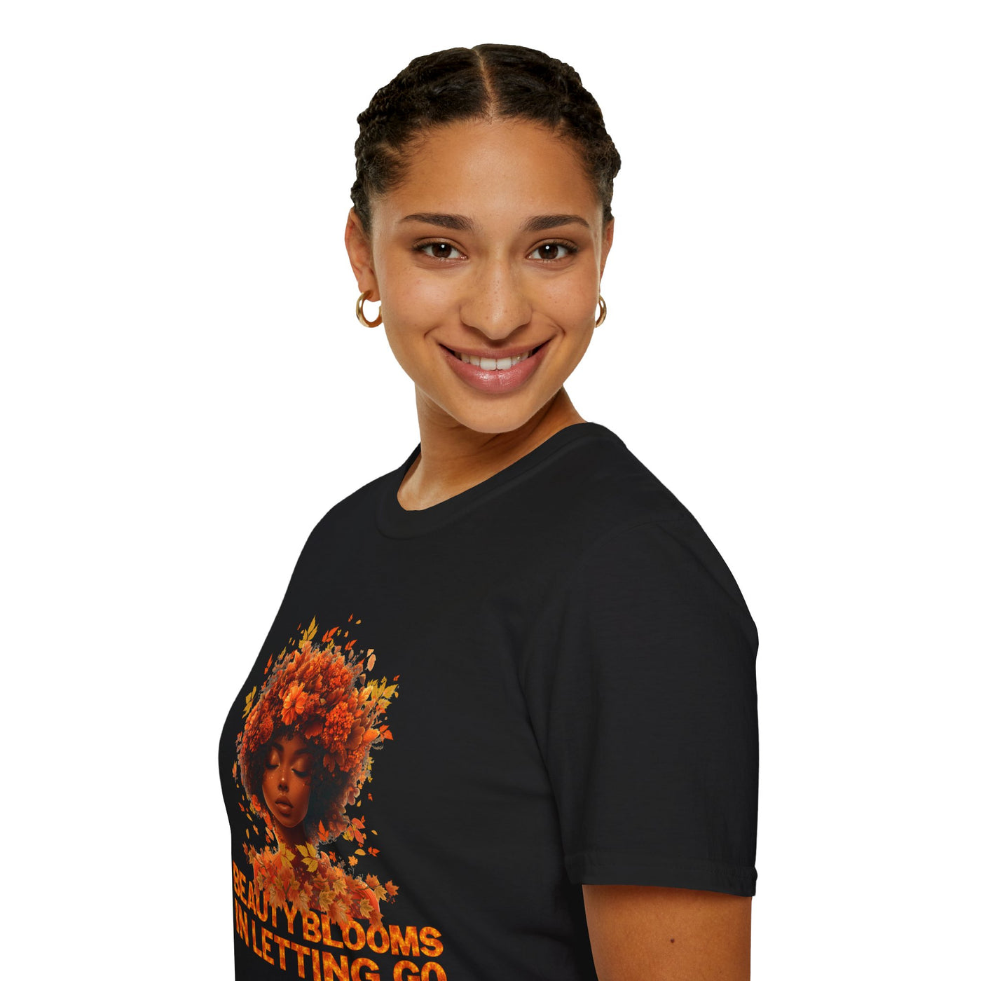 🍂 Beauty Blooms in Letting Go Fall-Inspired T-Shirt – Embrace the Season