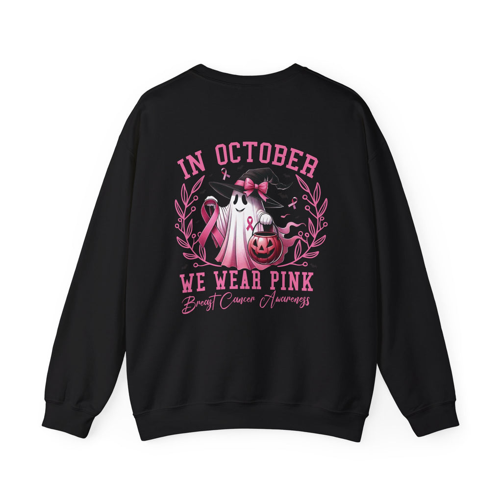 Breast Cancer Awareness Halloween Sweatshirt