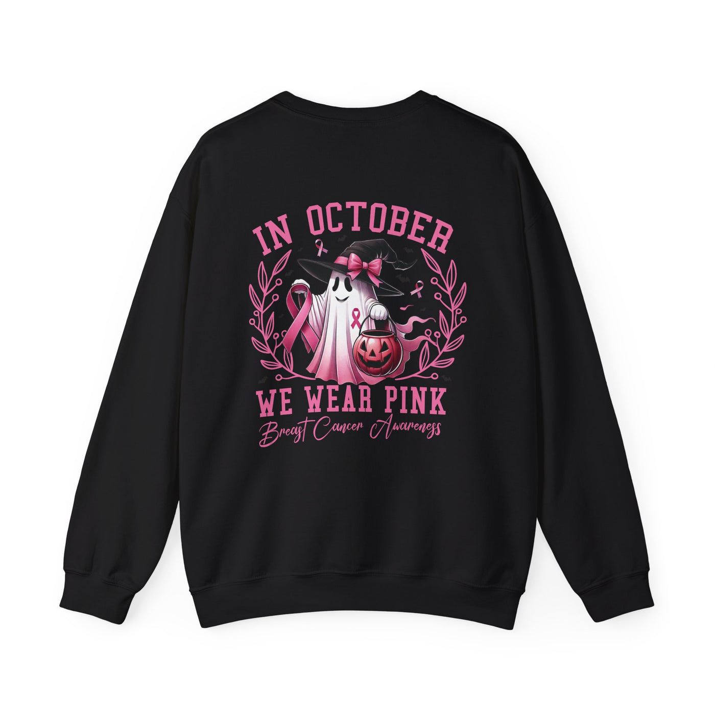 Breast Cancer Awareness Halloween Sweatshirt