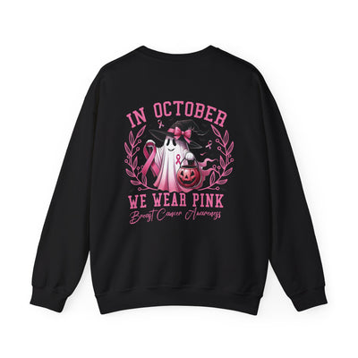 Breast Cancer Awareness Halloween Sweatshirt