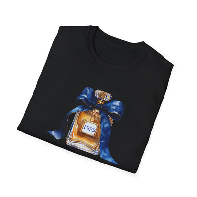 1922 Inspired Perfume Bottle T-Shirt | Elegant Sorority-Inspired Tee for Everyday Style