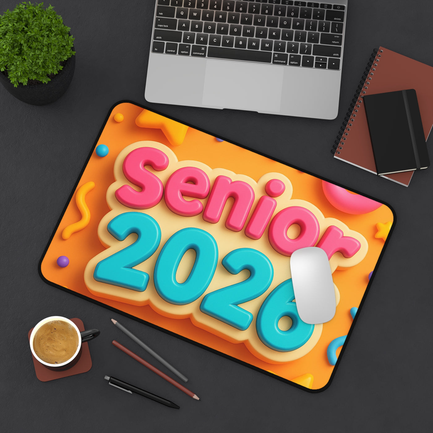 Custom Photo Desk Mat – Personalized Back to School & Dorm Room Gift