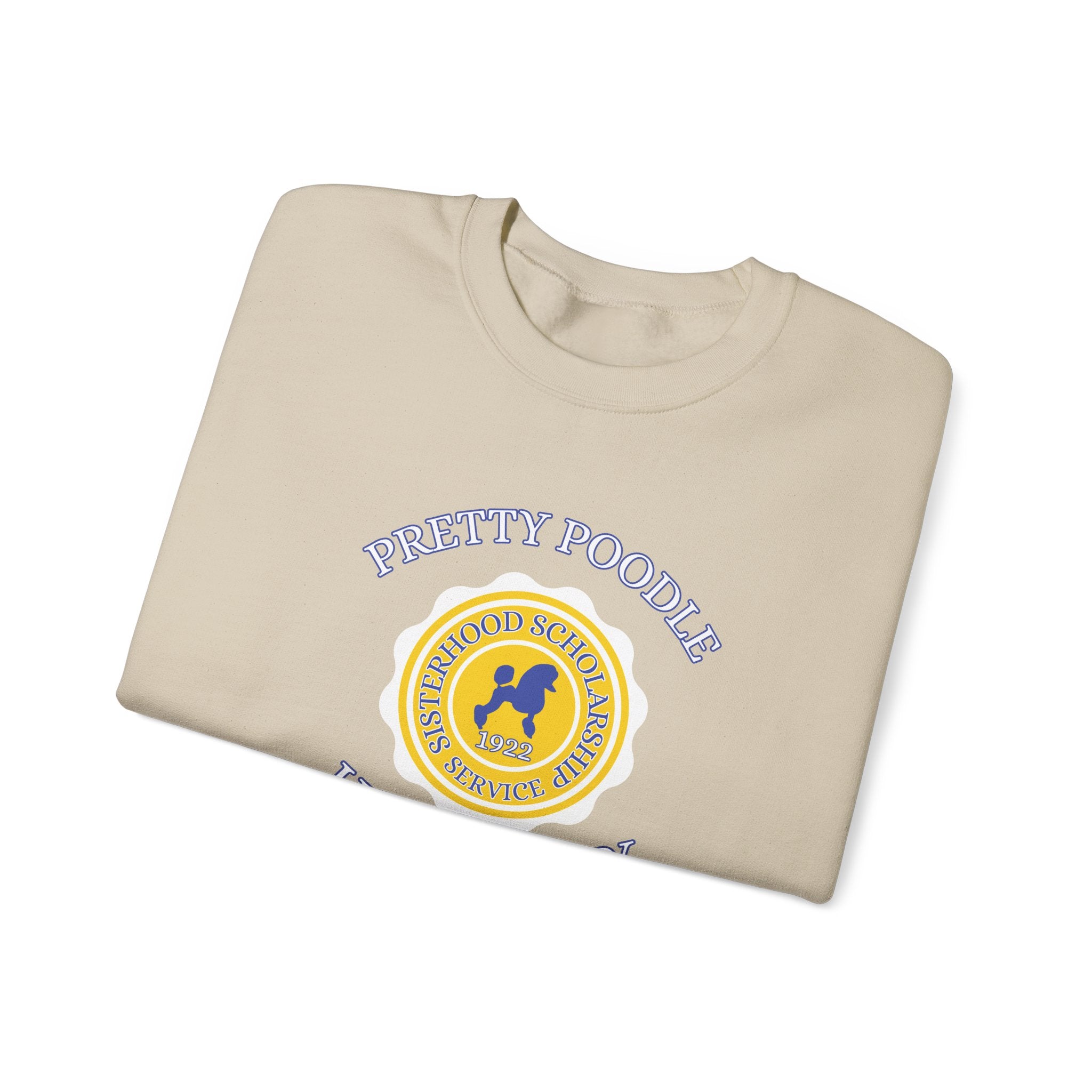 Pretty Poodle University Sweatshirt | Bold Sorority-Inspired Fall Fashion