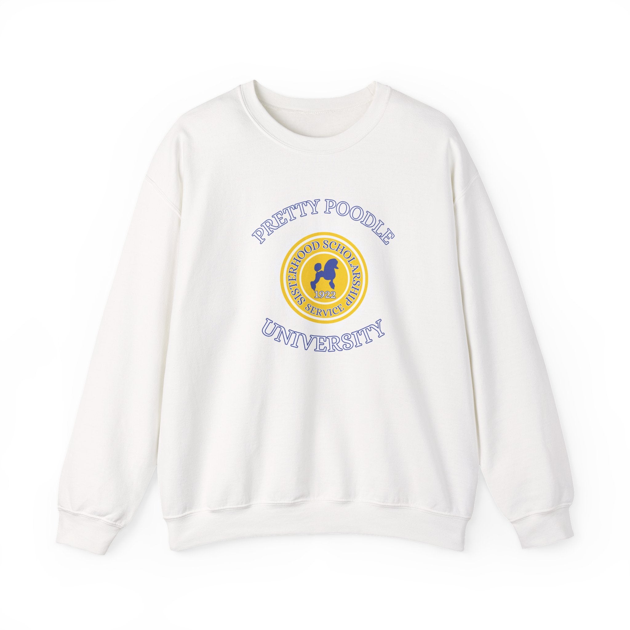 Pretty Poodle University Sweatshirt | Bold Sorority-Inspired Fall Fashion